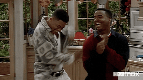Happy The Fresh Prince Of Bel Air GIF by HBO Max
