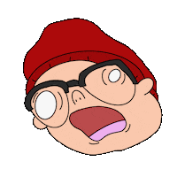 Ey_Bee no horror run scary Sticker