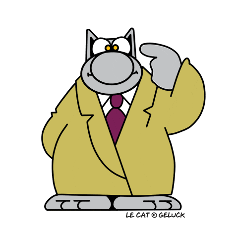 geluck giphyupload silly joke stupid GIF