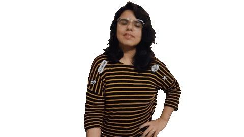 tejalchopra giphyupload no cheers swipe up Sticker
