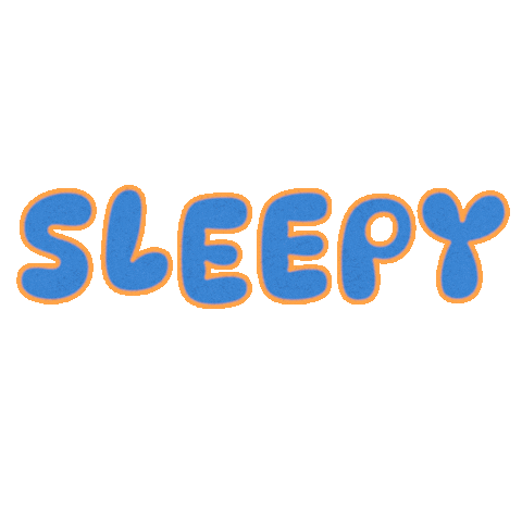 Tired Good Night Sticker by Animanias