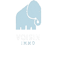 VoisinImmo elephant immobilier immo voisin Sticker