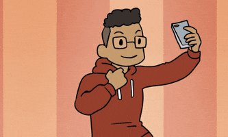 animation selfie GIF by Augenblick Studios