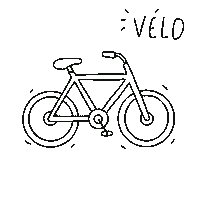 marionchenu velo marioncdesign Sticker