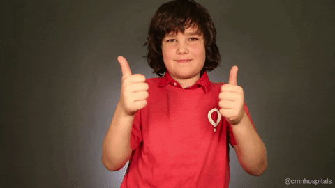 happy way to go GIF by Children's Miracle Network Hospitals