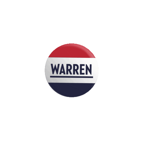 Senator Warren Logo Sticker by Elizabeth Warren