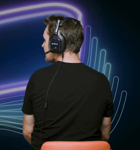 RETROREPLAY nolan north retro replay chair spin virtual replay GIF