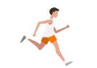 amsterdam marathon running Sticker by Nationale-Nederlanden