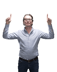 maartenmakelaar makelaar makelaardij maarten maarten van vliet Sticker