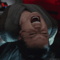 Screaming The Last Jedi GIF by Star Wars