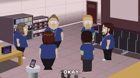 group laser GIF by South Park 