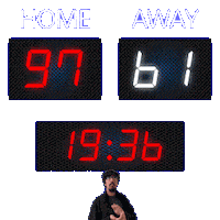 61 Away Sticker
