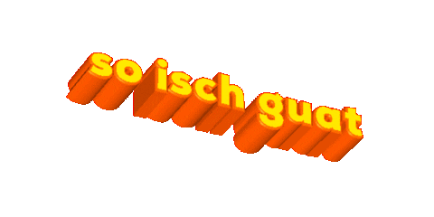 Fadenhaft so isch guat Sticker