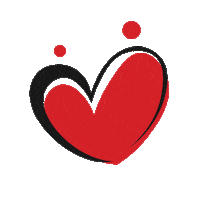 Heart Kırmızı Sticker by OGGUSTO