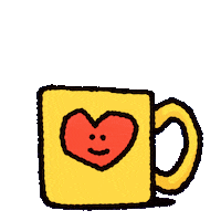 MENSING cat coffee edheck Sticker