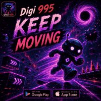 Indie Game Keep Moving GIF by Digi 995