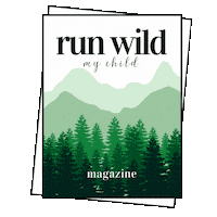 Nature Magazine Sticker by Run Wild My Child