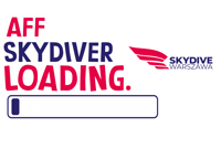 Aff Sticker by Skydive Warszawa