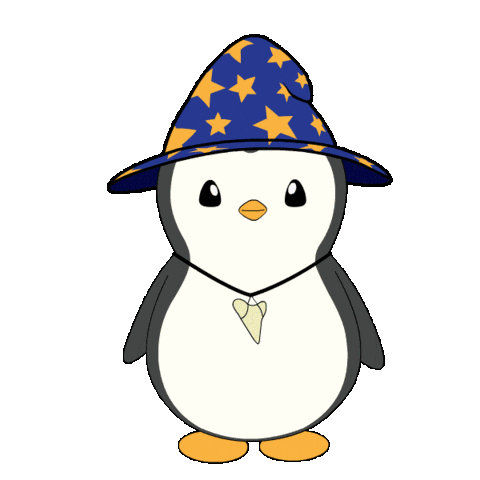 Crypto Penguin Sticker by Pudgy Penguins