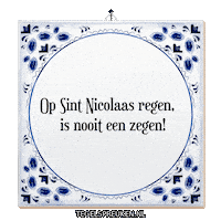 Regen Gezelligheid Sticker by Tegelspreuken.nl