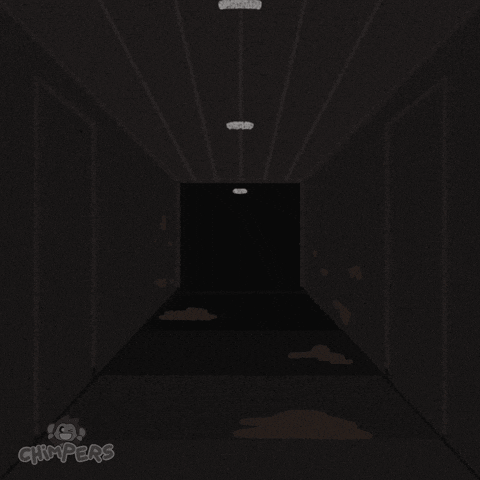 Scared Trick Or Treat GIF by Chimpers