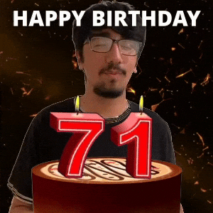 Happy 71st Birthday