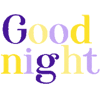 MaryGabyDisena_ night moon good night luna Sticker