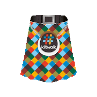 Kiltwalk trophy kilt kiltwalk the kiltwalk Sticker