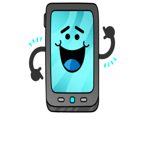 Cellular Phone Sticker by Pixel Parade App