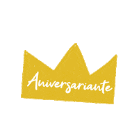 yellow_fant crown king happybirthday coroa Sticker