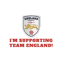 EnglandLax lacrosse lax team england england lacrosse Sticker