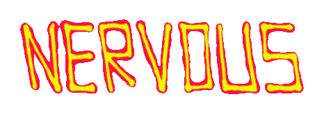 Nervous Art Sticker