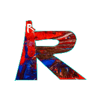 Painting R Sticker