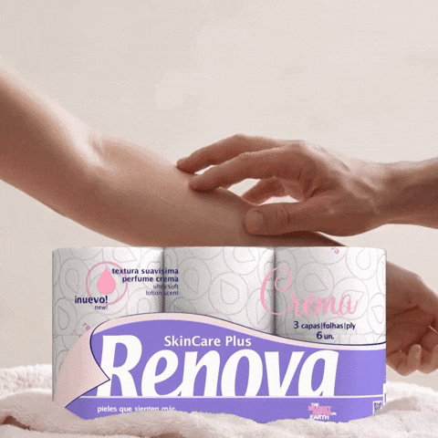 Toilet Paper Flowers GIF by MyRenova