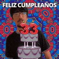 ¡Feliz 33.º cumpleaños!