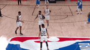 High Five Los Angeles GIF by NBA