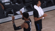 Excited Nba Playoffs GIF by NBA