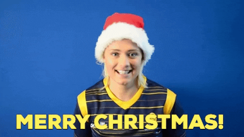 Merry Christmas Women GIF by Worcester Warriors