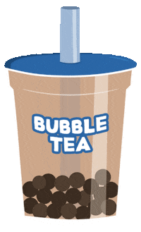 Bubble Tea Drink Sticker by BAM & Beyond