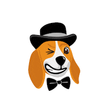 Dog Misterdog Sticker by Mister Puss