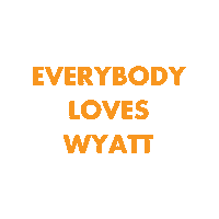Wyatt Sticker
