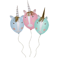 Birthday Unicorn Sticker by Meri Meri