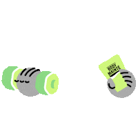 筋トレ トレーニング Sticker by bodymainte_jelly
