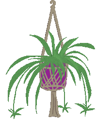 Grow Spider Plant Sticker by JWilsonPix