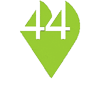 44Hertz music label house label 44 hertz berlin label Sticker
