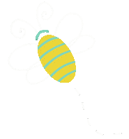 Spring Bee Sticker