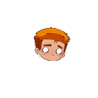 Sad Face Sticker