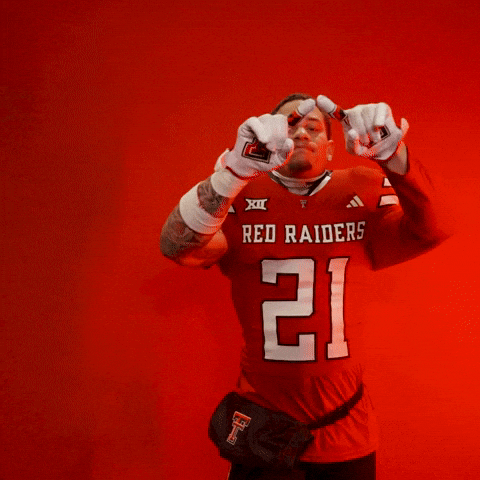 Miquel Dingle GIF by Texas Tech Football