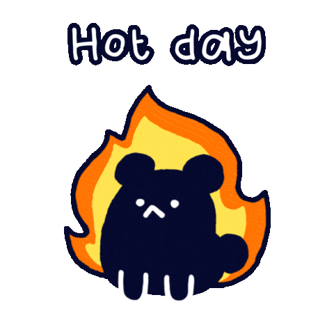Sticker Burning Sticker