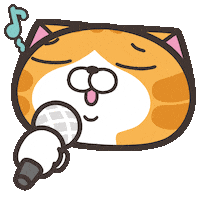 Happy Cat Sticker by MochiDad